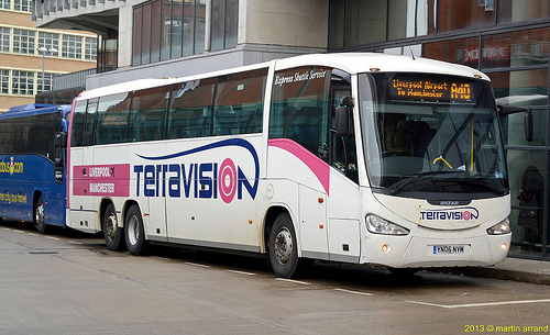 stansted aéroport Londres Bus Terravision