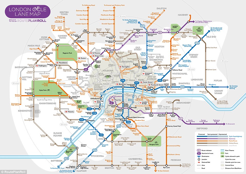Londres-Map-Carte