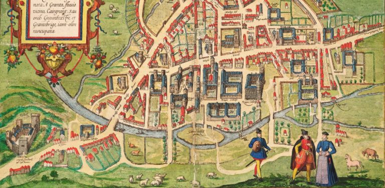 Ancienne carte de Cambridge