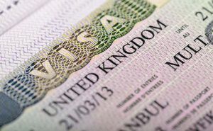 visa uk sur passeport