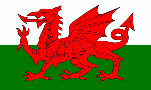 Drapeaux du Royaume-Uni: Pays de Galles