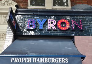 Manger à Londres Byron Burgers 