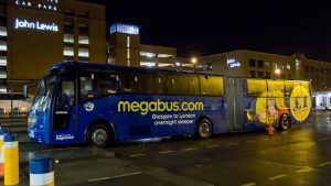 Autobus Megabus Edimbourg Glasgow