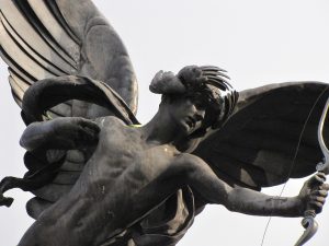 Statue d'Eros à Londres