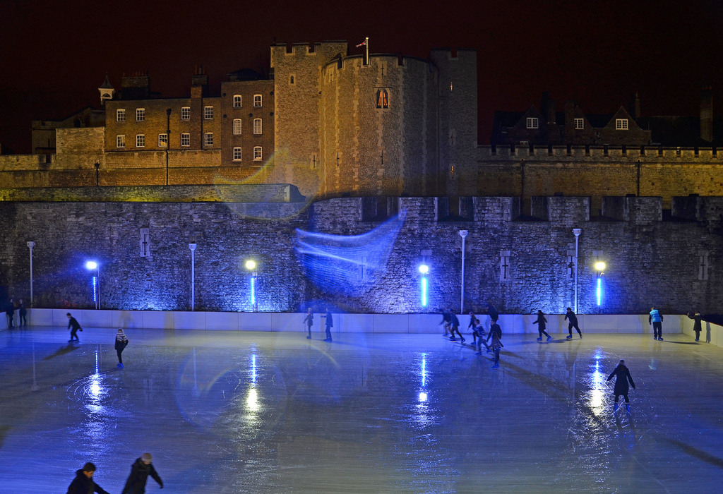 Patinoire sur glace Tower of London