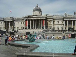 Fontaine et place de Trafalgar Londres