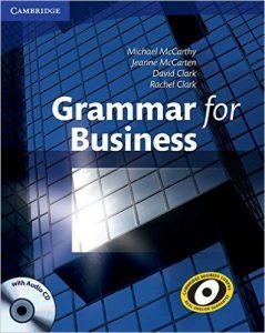 Couverture du livre Grammar for Business