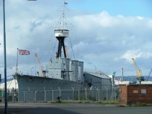 Le HMS Caroline de Belfast