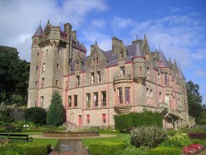 Le chateau de Belfast et ses jardins