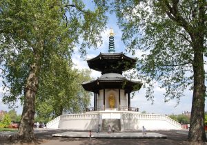 LA pagode de la paix à Londres