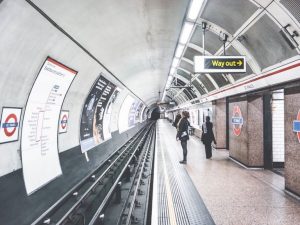 Les voies de métro de Londres